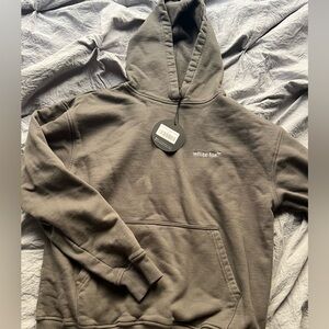 White fox hoodie- Do what it takes size s/m